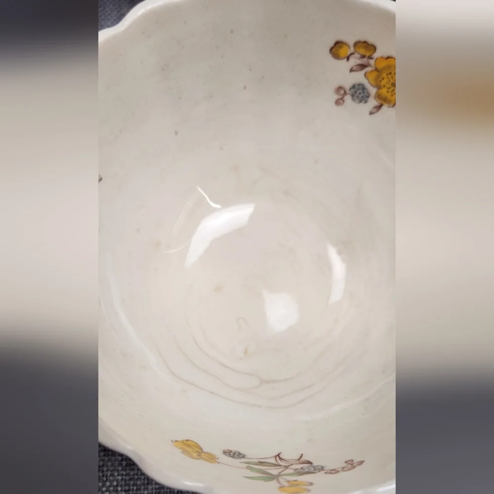 Vintage Copeland "Buttercup" Spode England Tea Cup Set Of 6 Various Condition - Picture 6 of 10